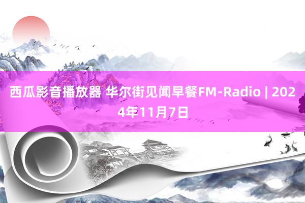 西瓜影音播放器 华尔街见闻早餐FM-Radio | 2024年11月7日